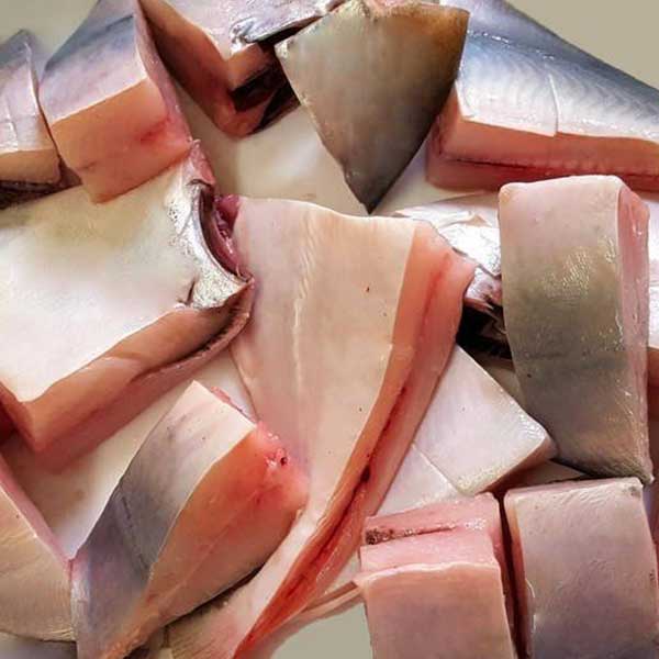 ماهی حلوا سفید قطعه شده برای فروش در وبسایت ماهی مشتا